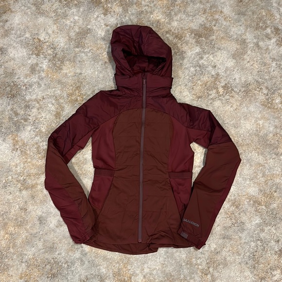 Lululemon Merlot Down For It All Jacket - Picture 1 of 5
